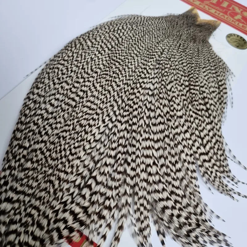 Whiting Gold Grade Rooster Cape in Grizzly A
